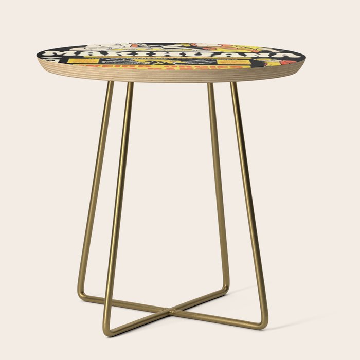 Marihuana Marijuana Vintage Movie Side Table