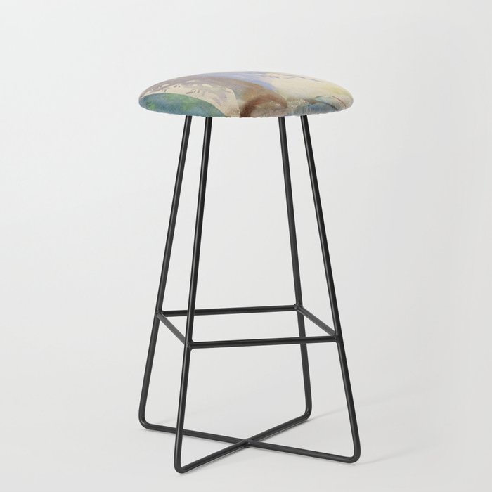 John Singer Sargent "Corfu: Lights And Shadows" Stool