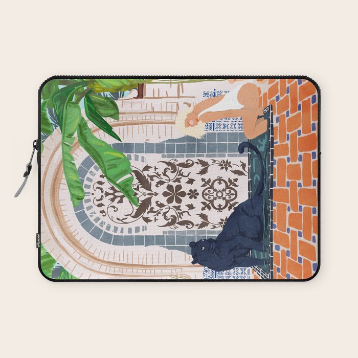 Frienaissance #Painting #Wildlife #Illustration Laptop Sleeve