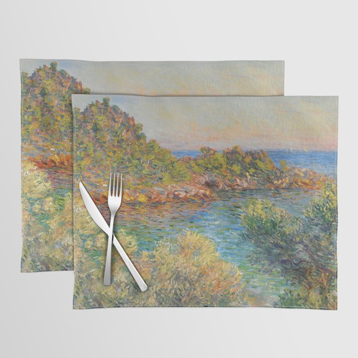 Claude Monet "Landscape Near Montecarlo" Placemat