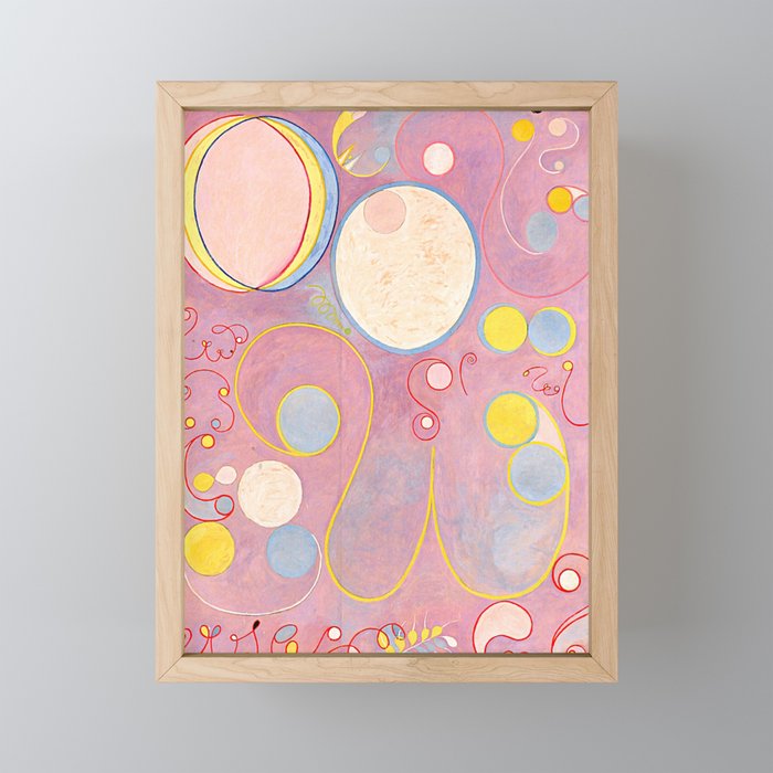 Hilma Af Klint "The Ten Largest, No. 08, Adulthood, Group Iv" Mini Art Print