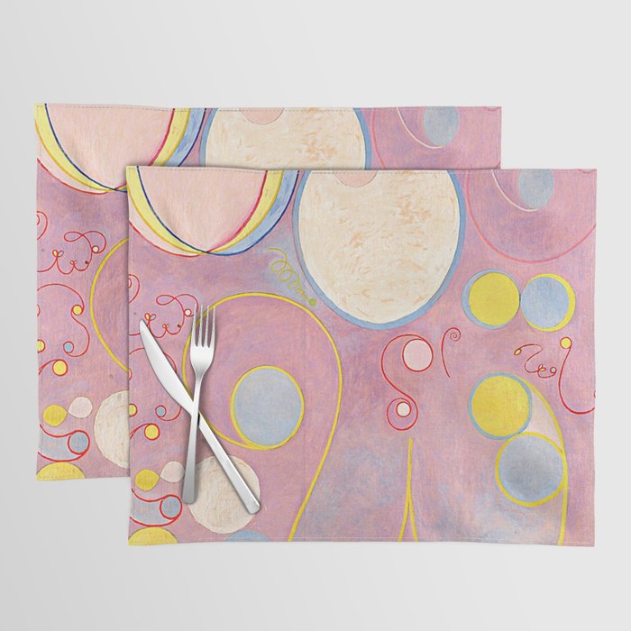 Hilma Af Klint "The Ten Largest, No. 08, Adulthood, Group Iv" Placemat