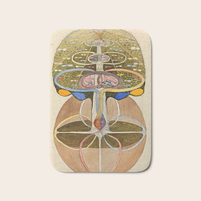 Hilma Af Klint "Tree Of Knowledge No. 1" Bath Mat