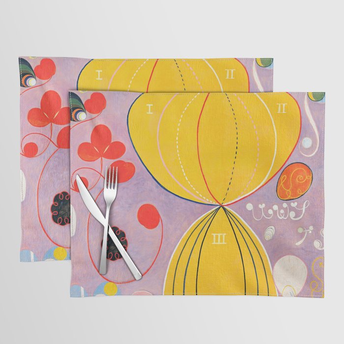 Hilma Af Klint "The Ten Largest, No. 07, Adulthood, Group Iv" Placemat