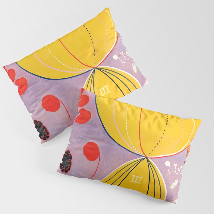 Hilma Af Klint "The Ten Largest, No. 07, Adulthood, Group Iv" Pillow Sham