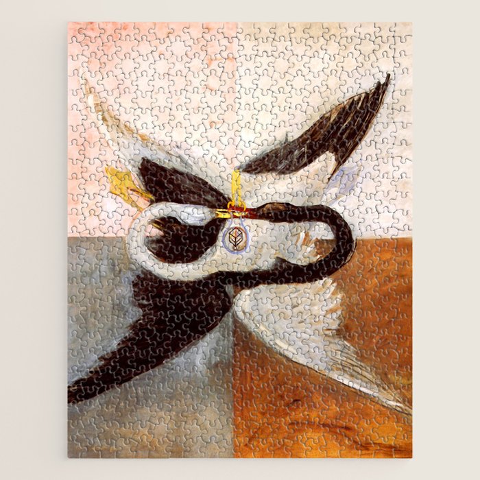 Hilma Af Klint "The Swan, No. 24, Group Ix-Suw, 1915" Jigsaw Puzzle