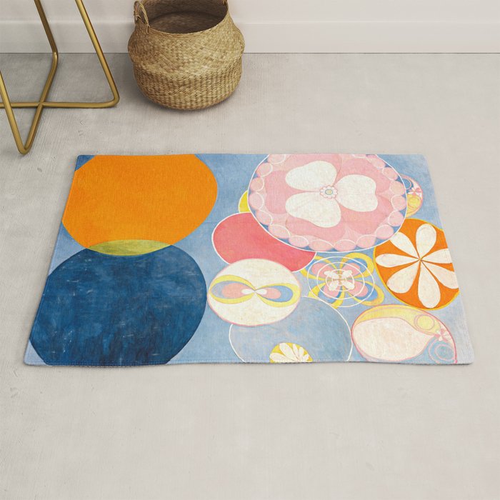 Hilma Af Klint "The Ten Largest, No. 02, Childhood, Group Iv" Rug