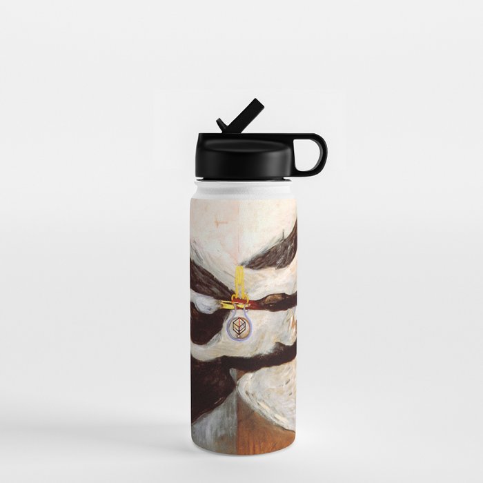 Hilma Af Klint "The Swan, No. 24, Group Ix-Suw, 1915" Water Bottle