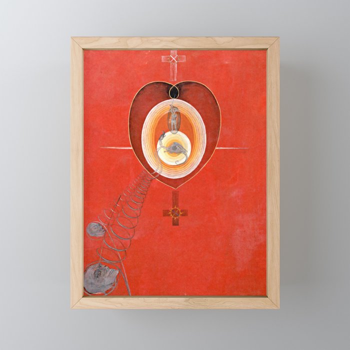 Hilma Af Klint "The Dove, No. 08, Group Ix-Uw, No. 32" Mini Art Print