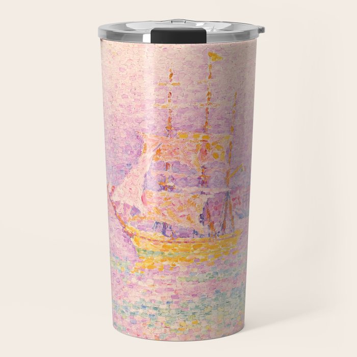 Paul Signac "Harbour At Marseilles" Travel Mug