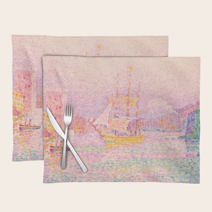 Paul Signac "Harbour At Marseilles" Placemat