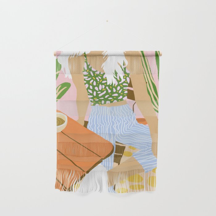 Kawa Tea #Illustration #Fashion Wall Hanging