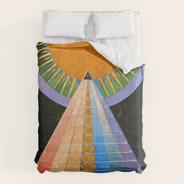 Hilma Af Klint Altarpiece No 1 Restored Comforter