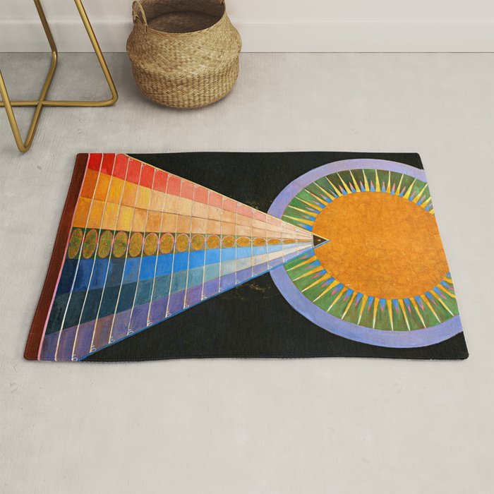 Hilma Af Klint Altarpiece No 1 Restored Rug