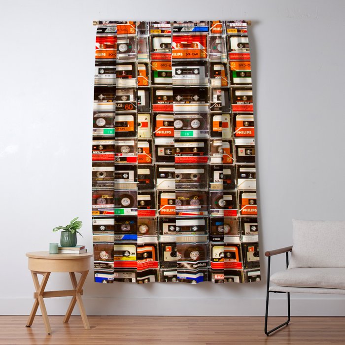 Something Nostalgic V - Music - Global Language #Decor #Homestorie #Buyart Window Curtain