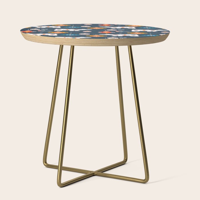 Christmas Retro Decorations No2 Side Table