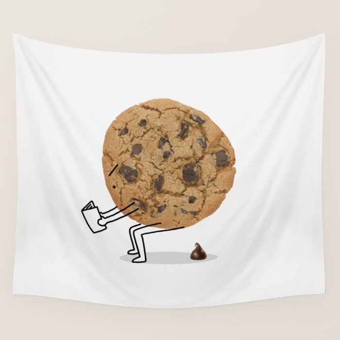 The Making Of Chocolate Chips Wall Tapestry