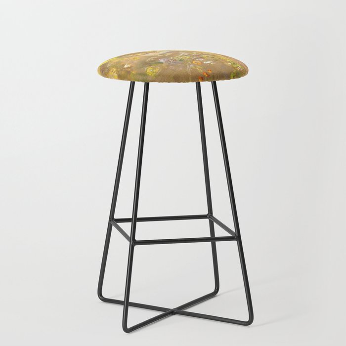 Odilon Redon "Trees On A Yellow Background" Stool