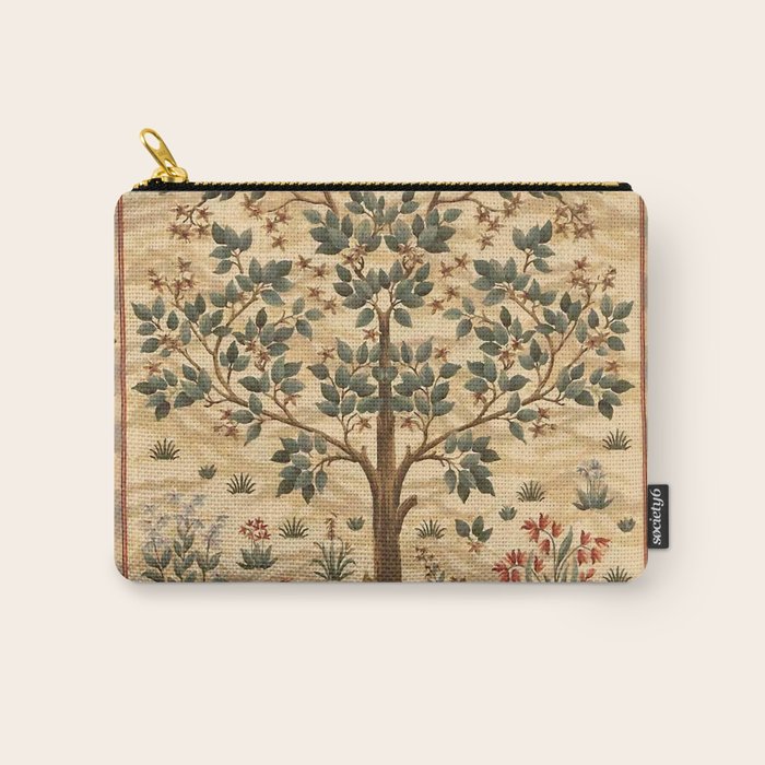 William Morris "Tree Of Life" 3. Carry All Pouch