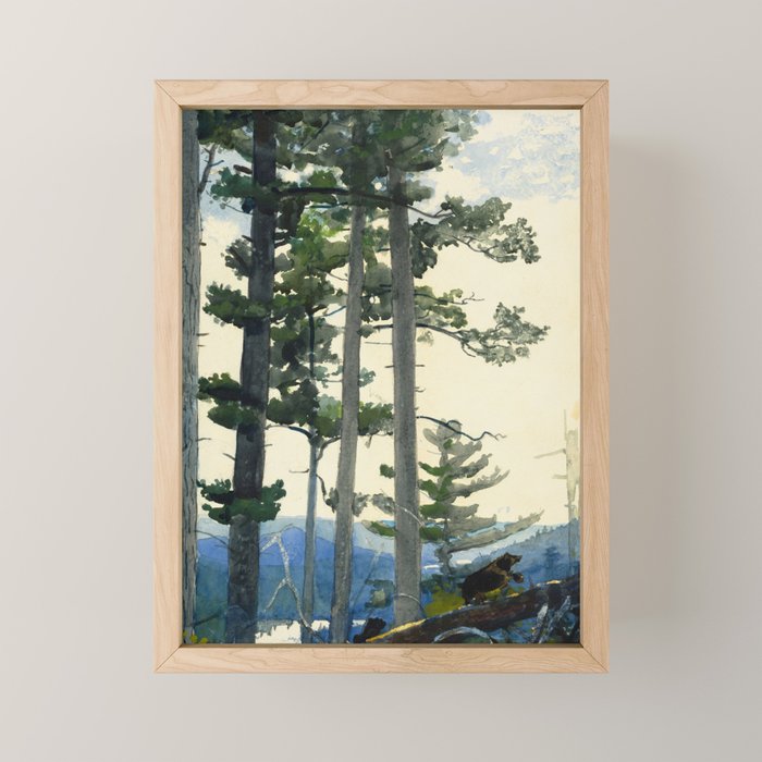 Winslow Homer - Old Settlers,1892 Mini Art Print