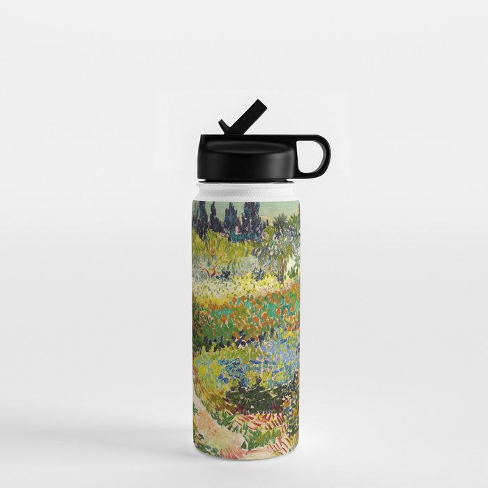 Vincent Van Gogh - Garden At Arles Water Bottle