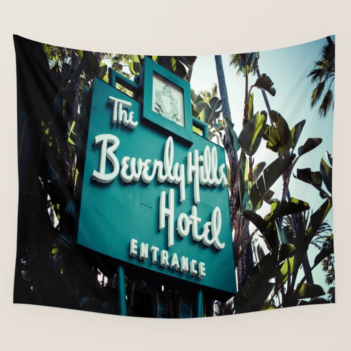 Beverly Hills Hotel, No. 2 Wall Tapestry