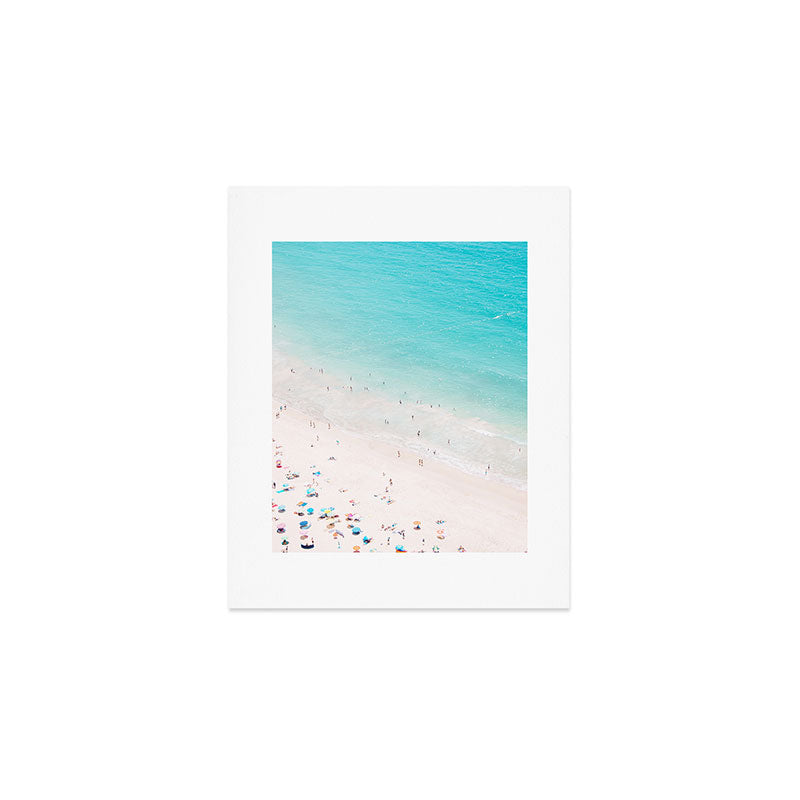 Beach Loving - Aerial Beach Photography By Ingrid Beddoes Art Print