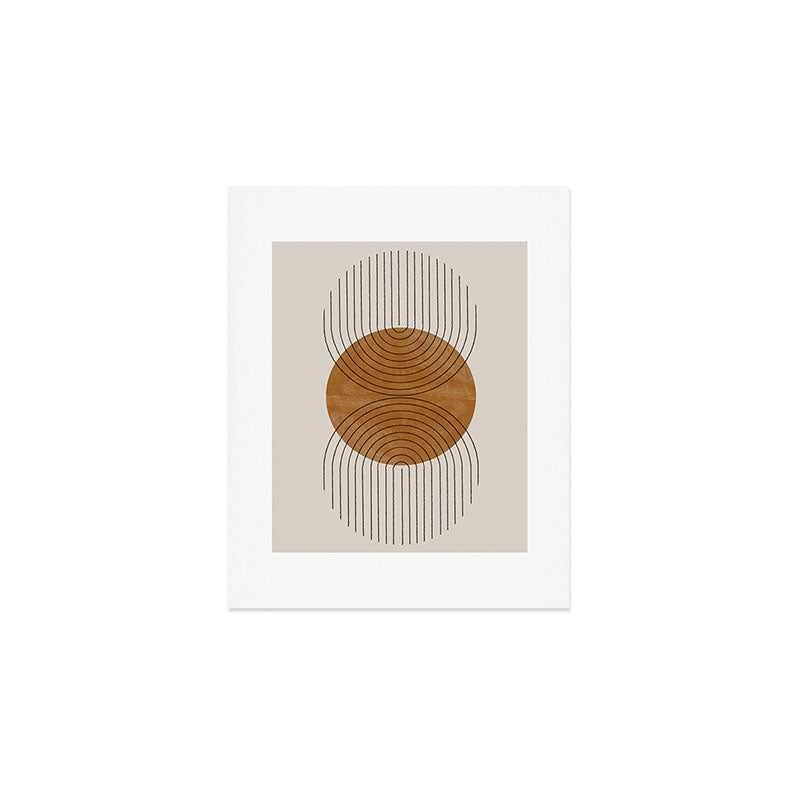 Perfect Touch  Mid Century Modern Art Print