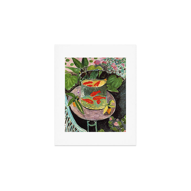Henri Matisse Goldfish 1911, Goldfishes Artwork, Men, Women, Youth Art Print
