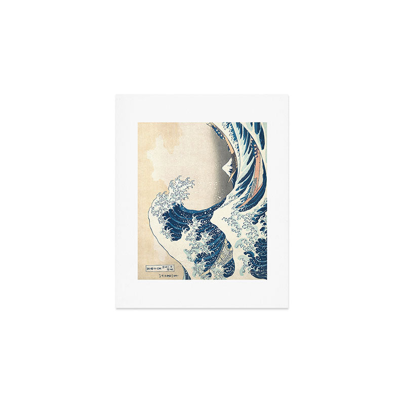 The Great Wave Off Kanagawa By Katsushika Hokusai Thirty Six Views Of Mount Fuji - The Great Wave Art Print