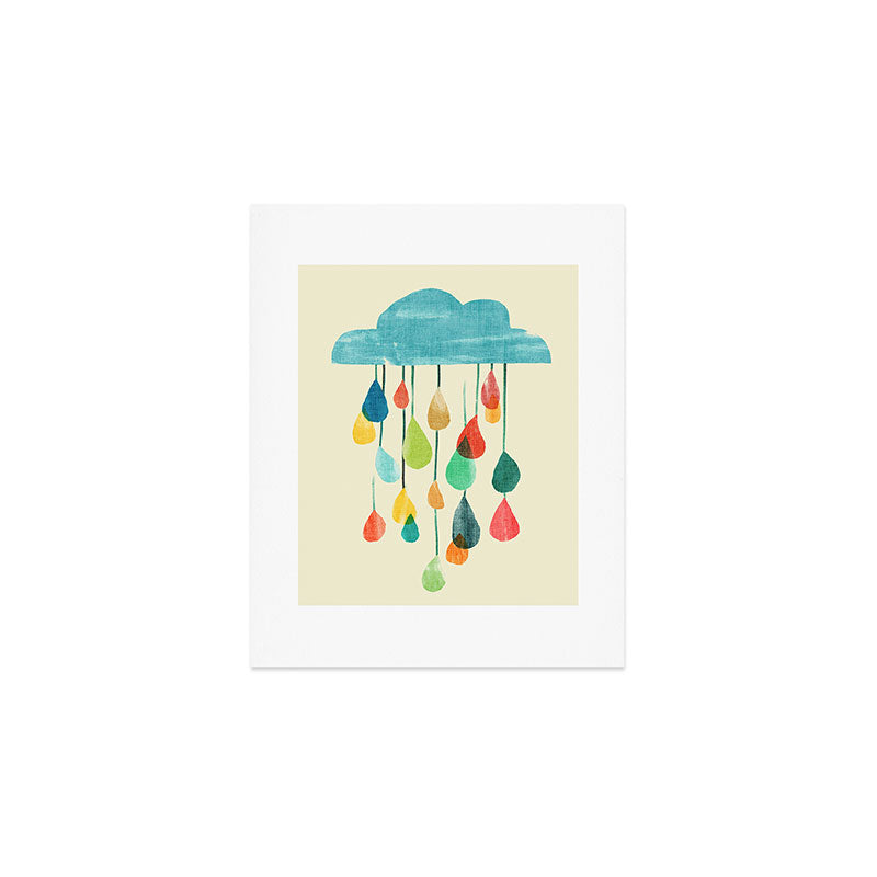 Cloudy With A Chance Of Rainbow Art Print