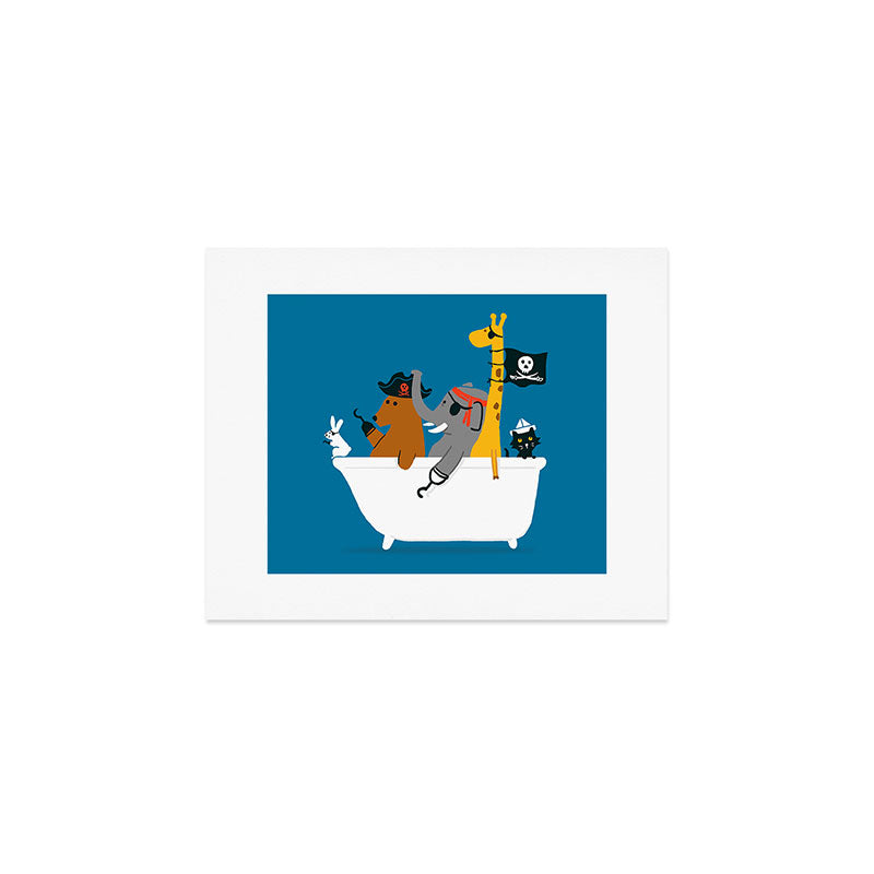 Everybody Wants To Be The Pirate Art Print
