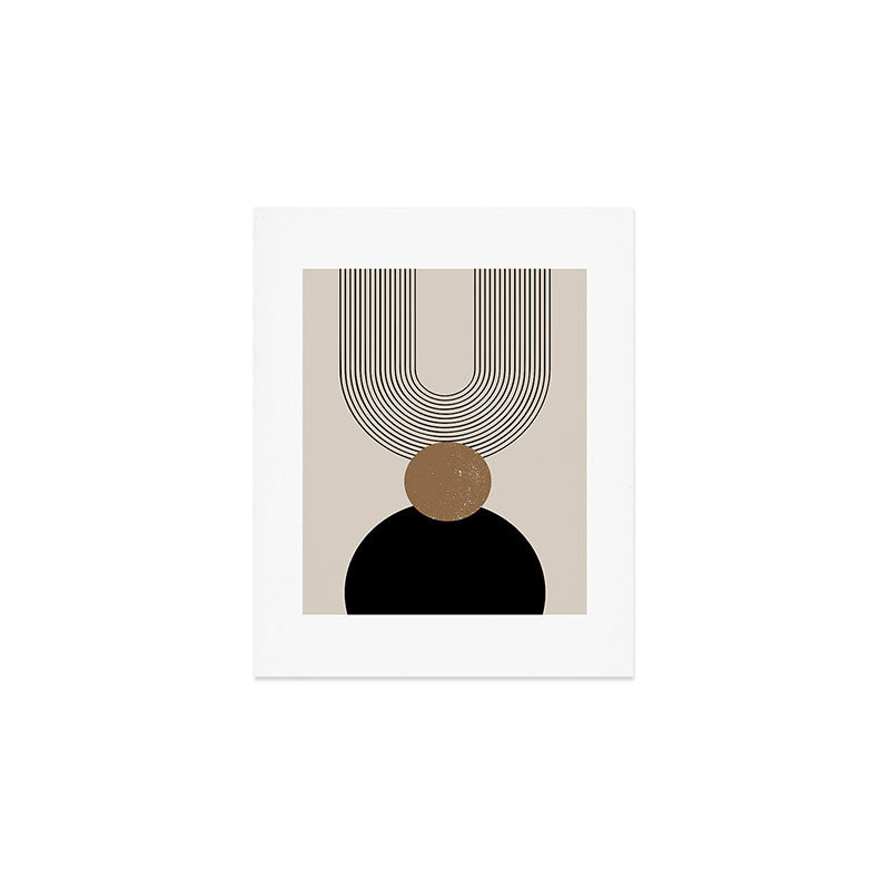 Mid Century Modern Abstract Art 10 Art Print
