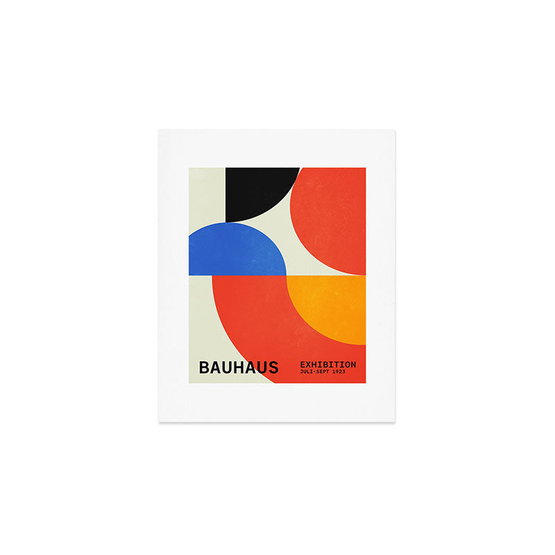 Bauhaus 02: Exhibition 1923 | Mid Century Series Art Print