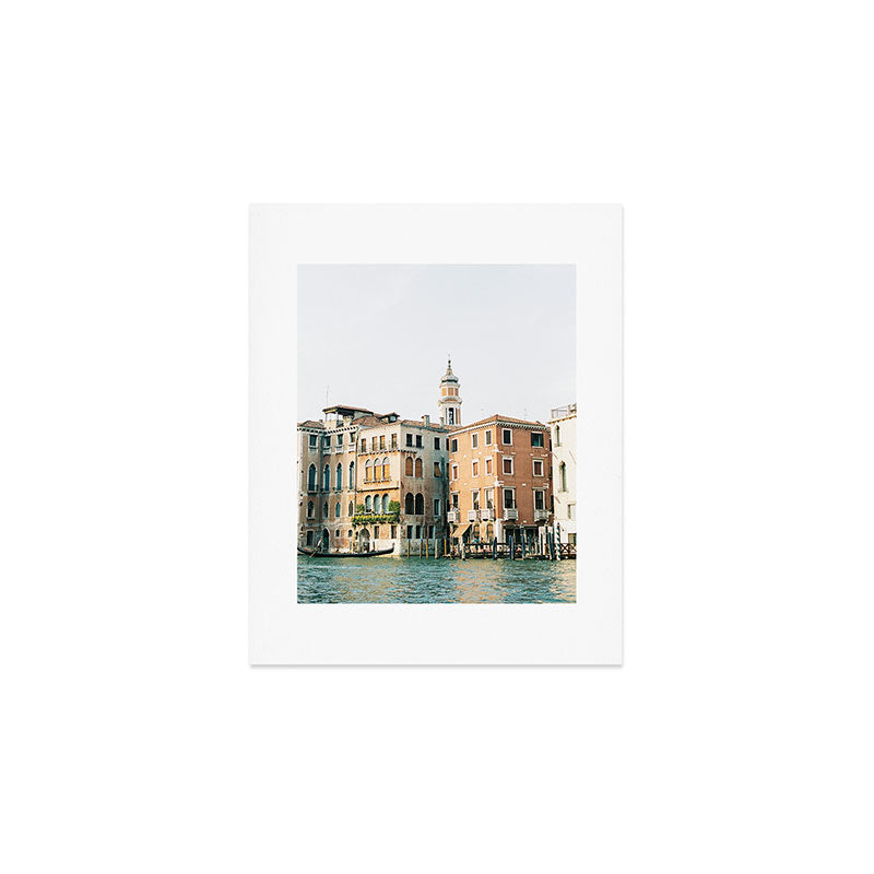 Travel Photography | Architecture Of Venice | Pastel Colored Buildings And The Canals | Italy Art Print