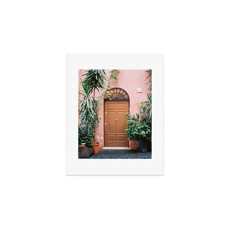 Front Door Of Rome | Travel Photography Italy - Pastel Tones In Europe Art Print