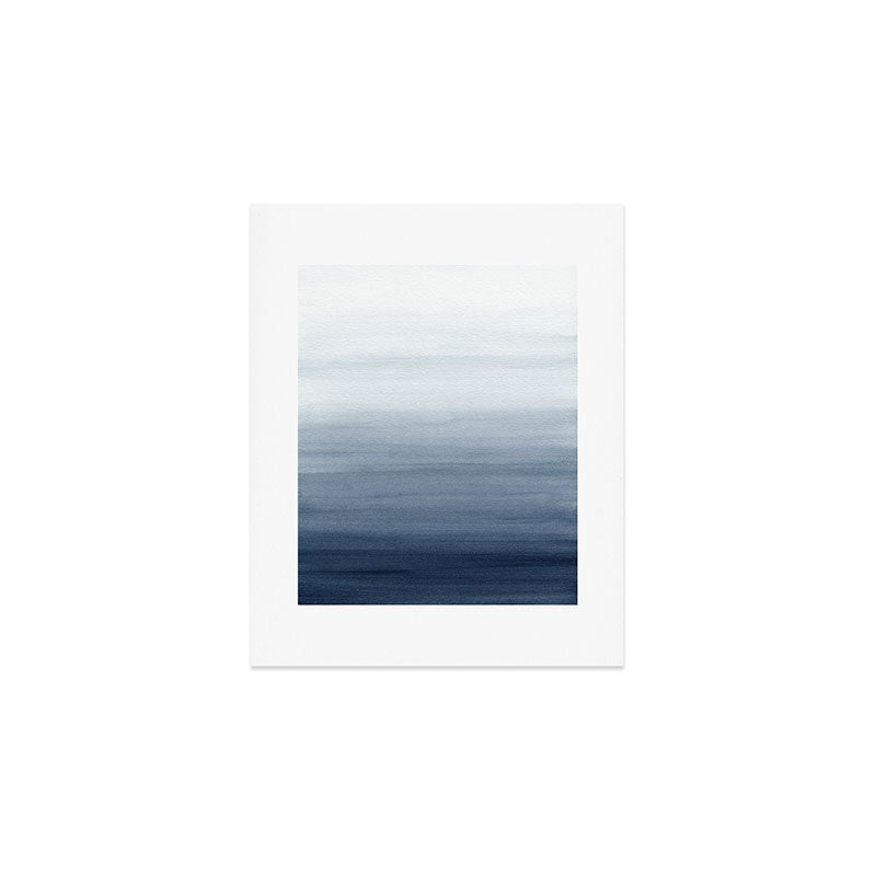 Ocean Watercolor Painting No.2 Art Print