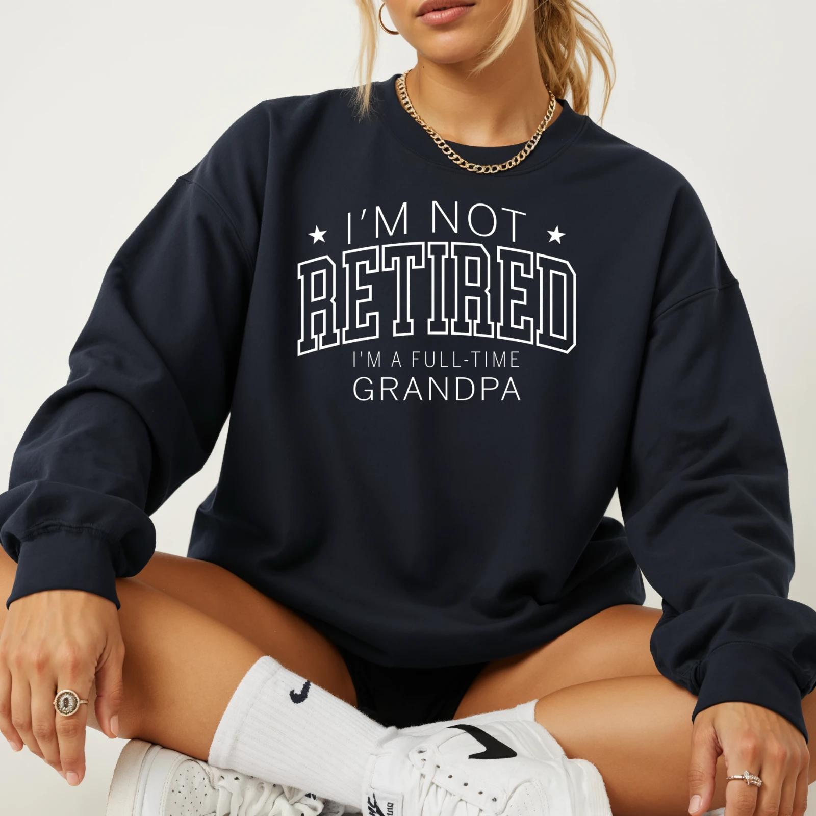 Full-Time Grandpa Funny Quote T-Shirt